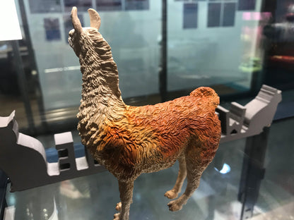 Retired AAA Adult Alpaca animal PVC Model Figure Figurine