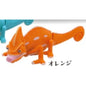 Japan Veiled chameleon Lizard PVC mini action figure figurine Model with joints D