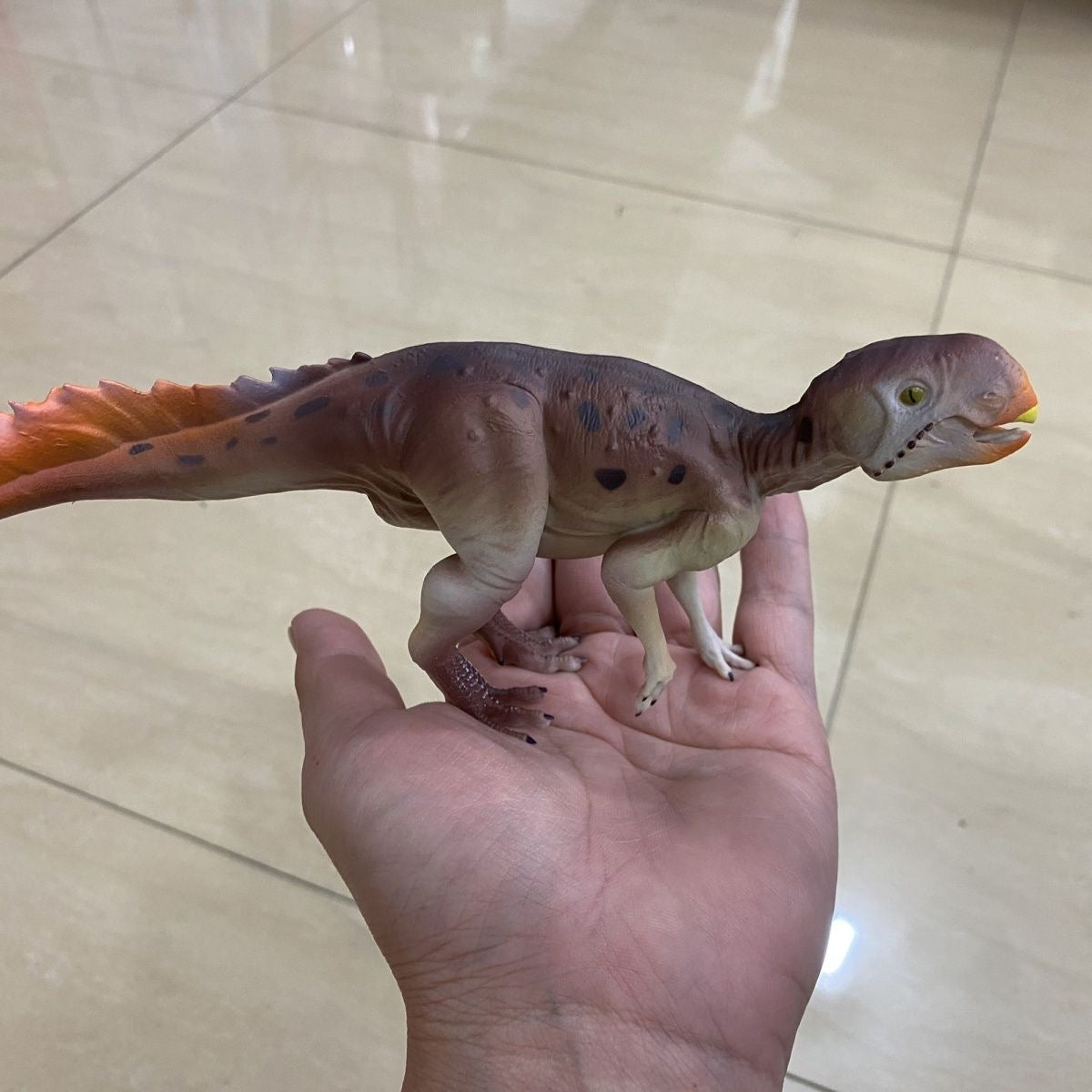 Psittacosaurus Dinosaur PVC Solid Model Figure Figurine