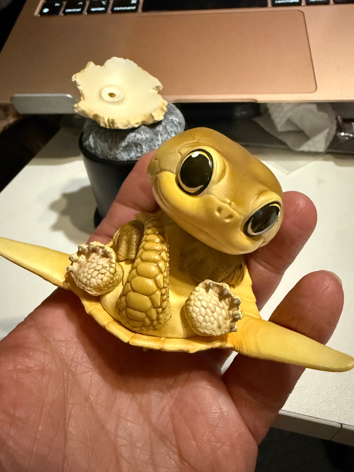 Super Q SINEMYS GAMERA prehistoric turtle Resin Replica Model Figurine Figure