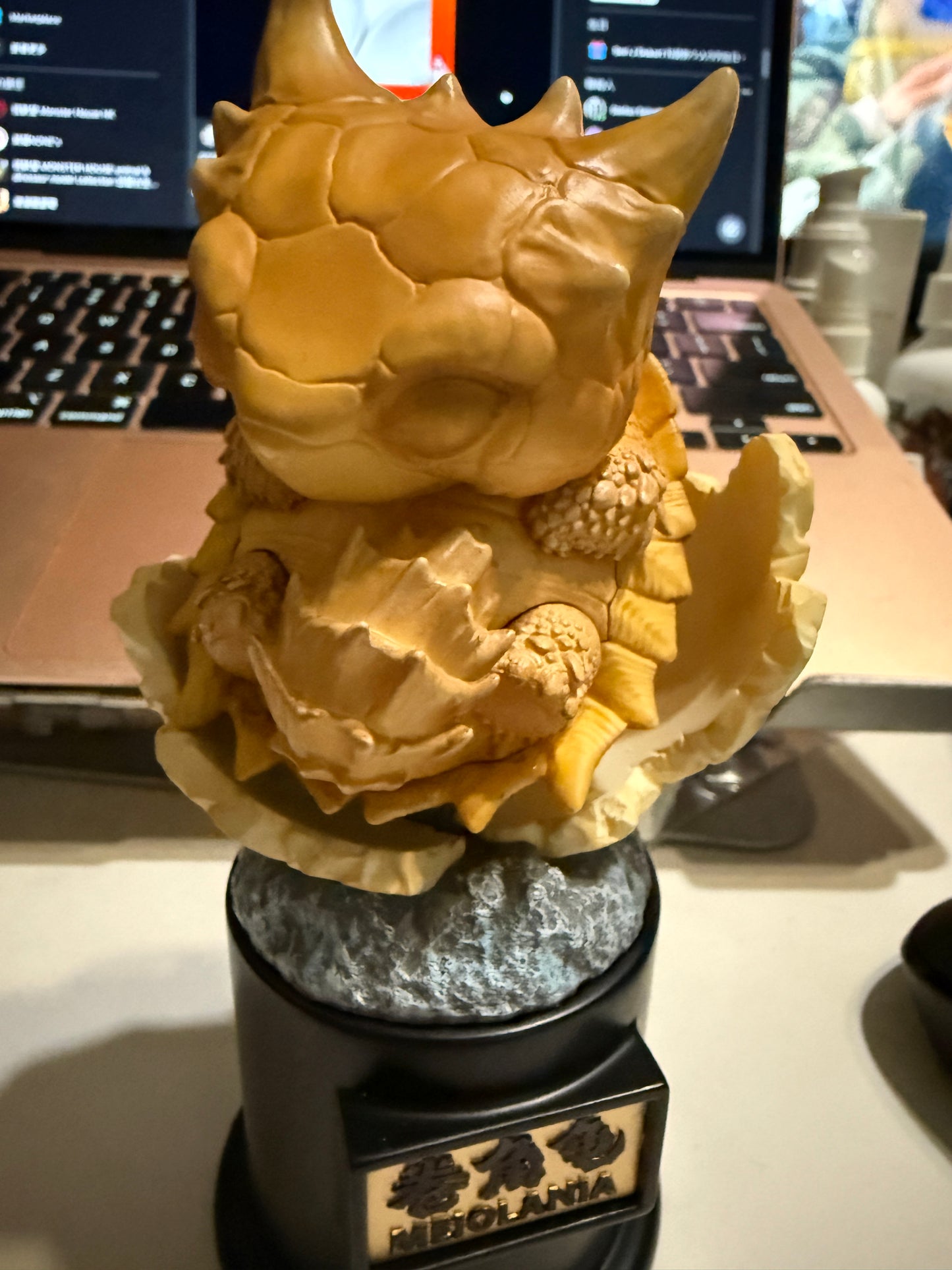 Super Q MEIOLANIA prehistoric turtle tortoise Resin Replica Model Figurine Figure