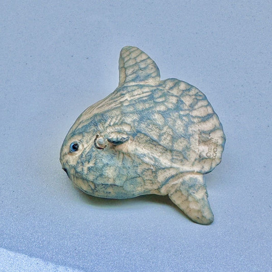 Japan Sculptor Mio Hashimoto Aquarium exclusive Ocean sunfish Mola Mola fish Resin figure model