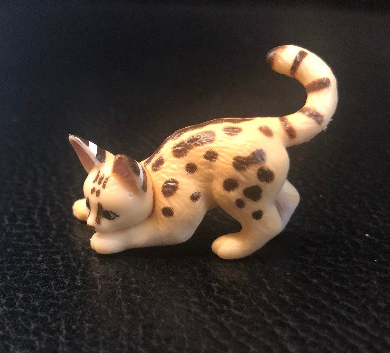 Japan SERVAL Cat animal PVC mini figure figurine model