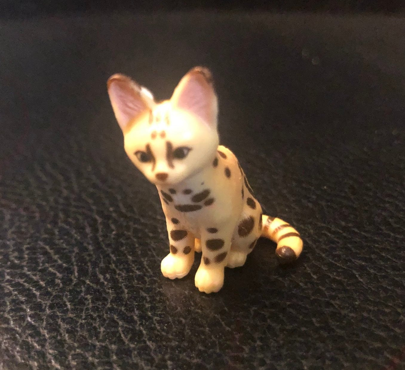 Japan SERVAL Cat animal PVC mini figure figurine model