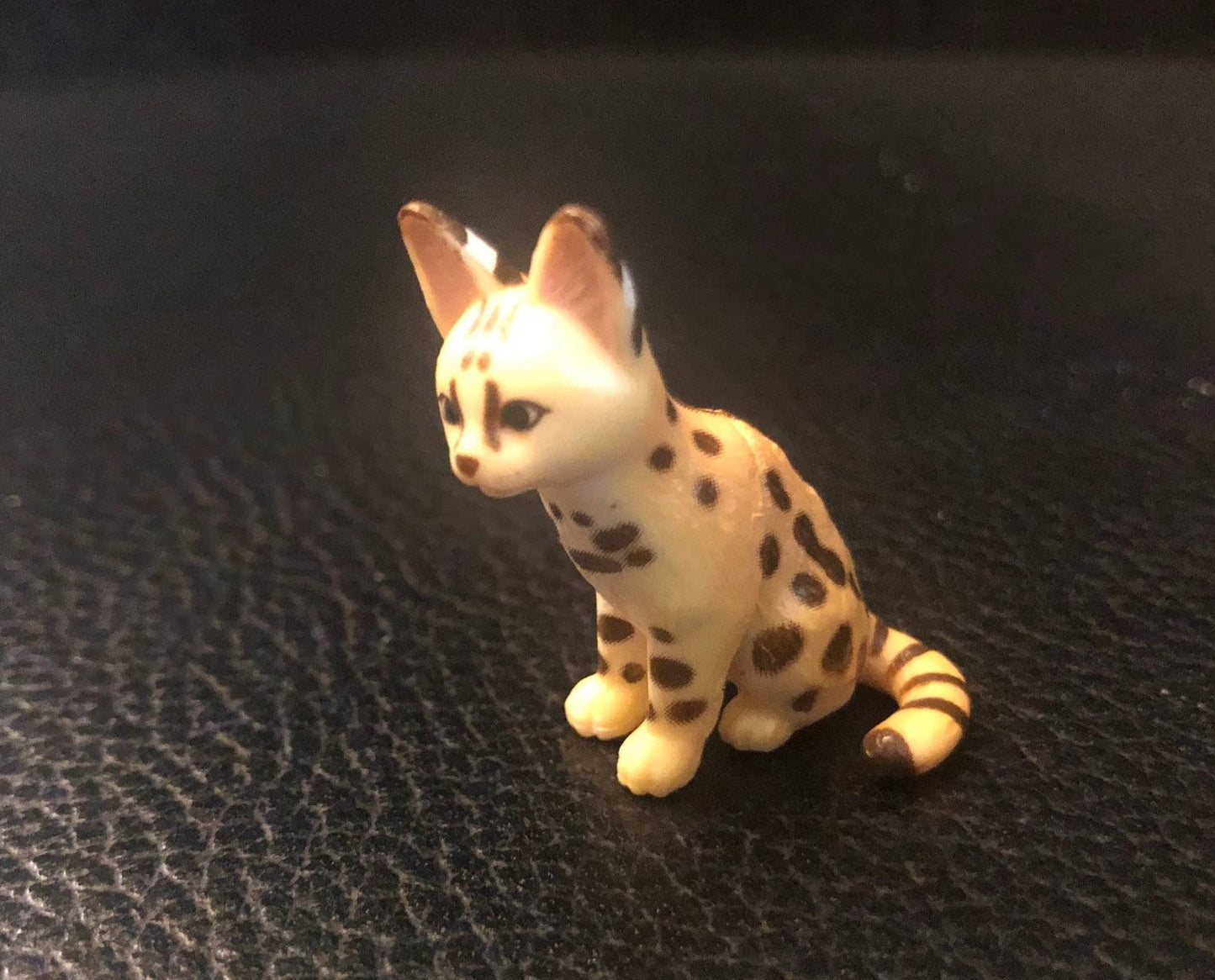 Japan SERVAL Cat animal PVC mini figure figurine model