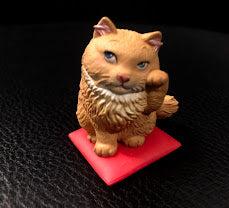 Kaiyodo Ginger Persian Luck Cat Gashapon mini PVC figurine figure model