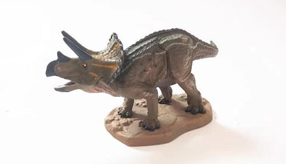 Japan Araki Kazuyan Triceratops Dinosaur PVC mini figure figurine Model with base