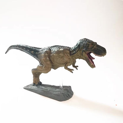 Japan Araki Kazuyan Running T-rex Dinosaur PVC mini figure figurine Model with base