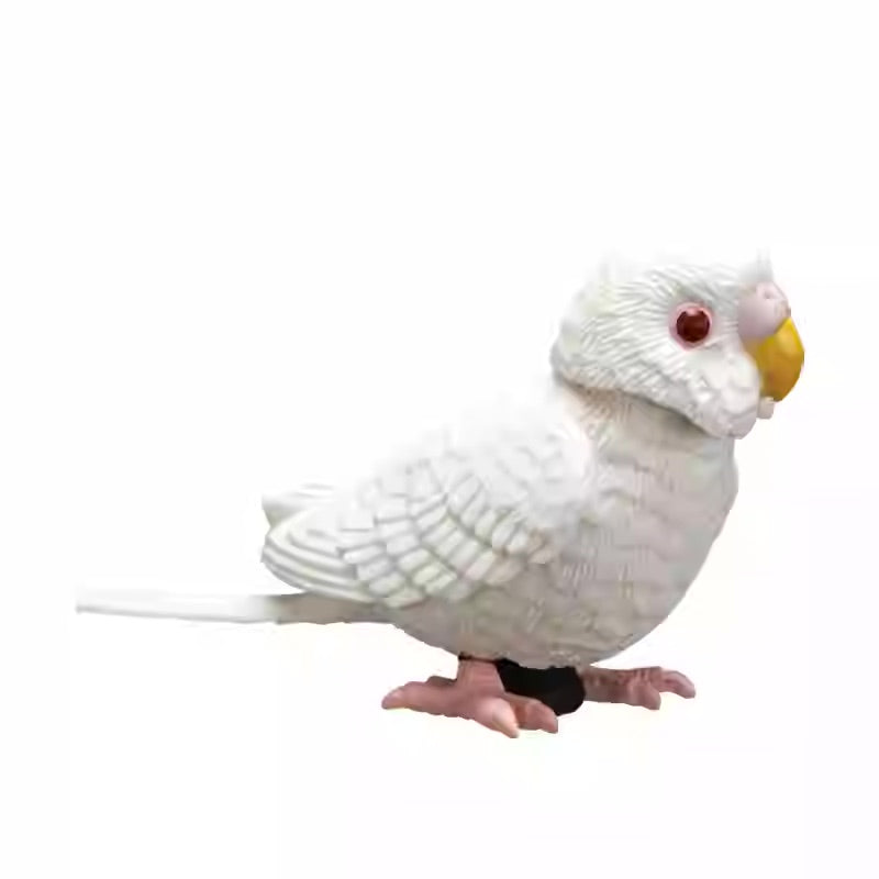 Japan Parakeet Cockatoo Parrot Birdaction & Magnet PVC mini Figurine Figure Model D
