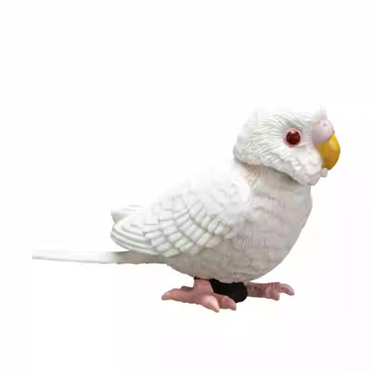 Japan Parakeet Cockatoo Parrot Birdaction & Magnet PVC mini Figurine Figure Model D