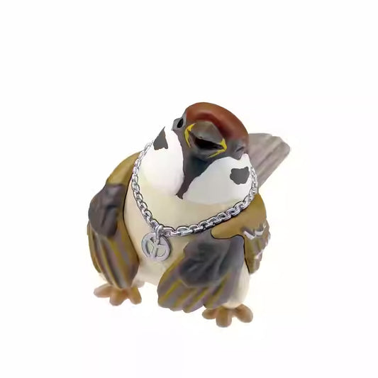 Japan Holiday Yankees Sparrow Bird PVC mini figure model figurine B