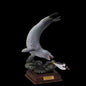 Japan Kitan Club Nature Techni Color leopard seal hunting PVC mini capsule figure model figurine with base