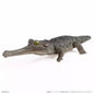 Japan Q Gharial Crocodile (Dark) PVC Action Figure model with 7 joints