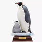 Japan Kitan Club Nature Techni Color Emperor Penguin with Chik PVC mini capsule figure model figurine with base