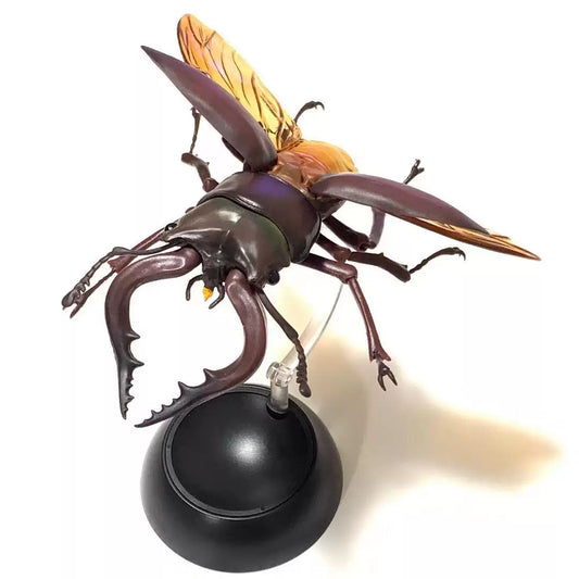 Bandai Japanese stag beetle (brown) Insect PVC Action Figure model with joints