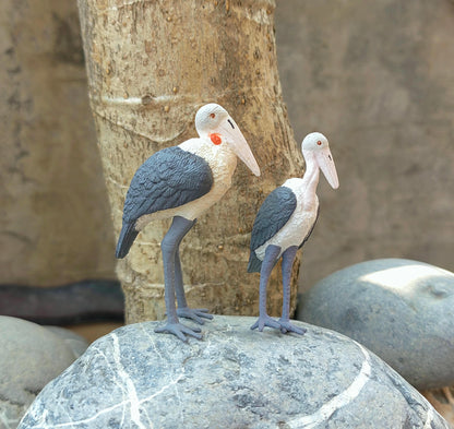 NOAH'S PALS Stork Bird (Marabou) Animal PVC figurine figure Model pair in box