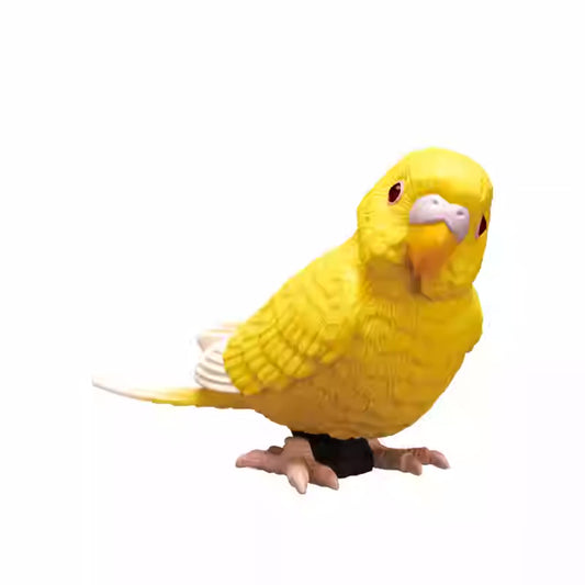 Japan Parakeet Cockatoo Parrot Birdaction & Magnet PVC mini Figurine Figure Model C
