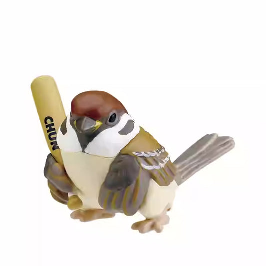 Japan Holiday Yankees Sparrow Bird PVC mini figure model figurine C