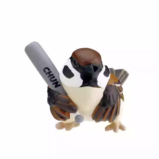 Japan Holiday Yankees Sparrow Bird PVC mini figure model figurine D