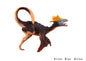 Walking with Dinosaurs 3D Troodon Dinosaur PVC mini figure figurine Model