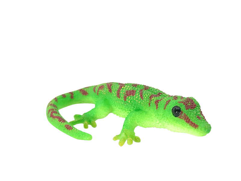 Yowie Madagascar Day Gecko animal PVC mini figure figurine model