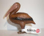Retired Schleich 14173 BROWN PELICAN Bird animal PVC figure figurine model with tag RARE