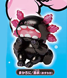 JAPAN STASTO X GRAPE BRAIN 6feet Axolotl Macaron PVC mini figure model E