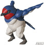 Japan Hulk Bird Muscular Barn swallow Bird PVC mini figure model figurine