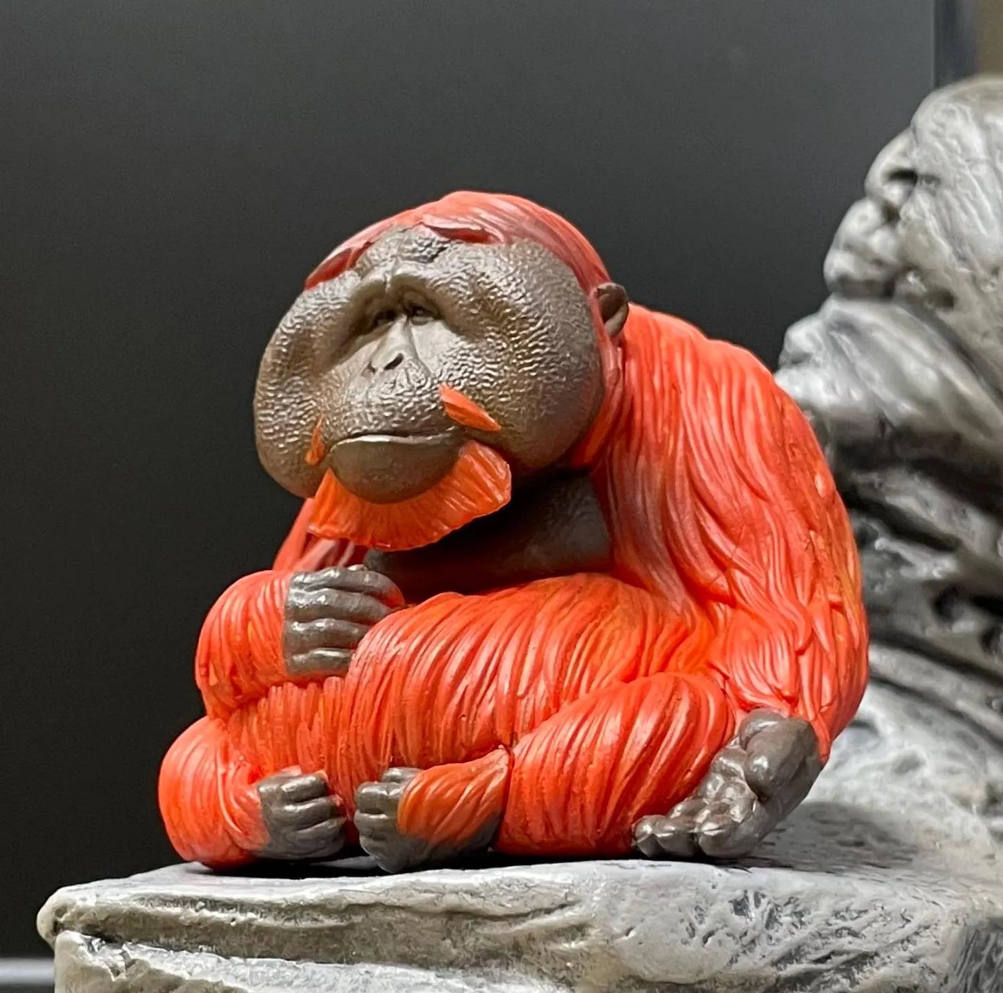 Fat Fat orangutan ape animal PVC mini model figure figurine