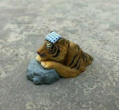 Bushiroad X Hot spring exclusive Tiger animal PVC Mini Figure Figurine