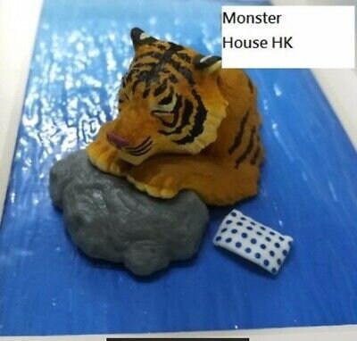 Bushiroad X Hot spring exclusive Tiger animal PVC Mini Figure Figurine