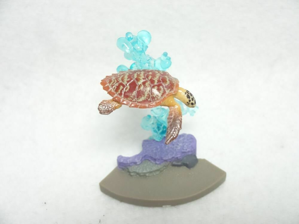 Japan Sea Turtle mini pvc fifure set 6 pcs Leatherback Hawksbill Loggerhead