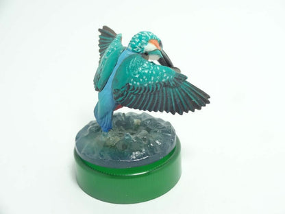 Retired Kaiyodo Birdtales Common kingfisher bird pvc mini figure figurine