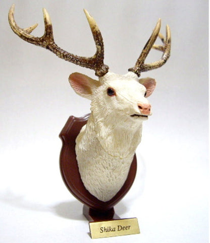 Yujin White Shika Deer animal bust PVC mini figure figurine model SP item