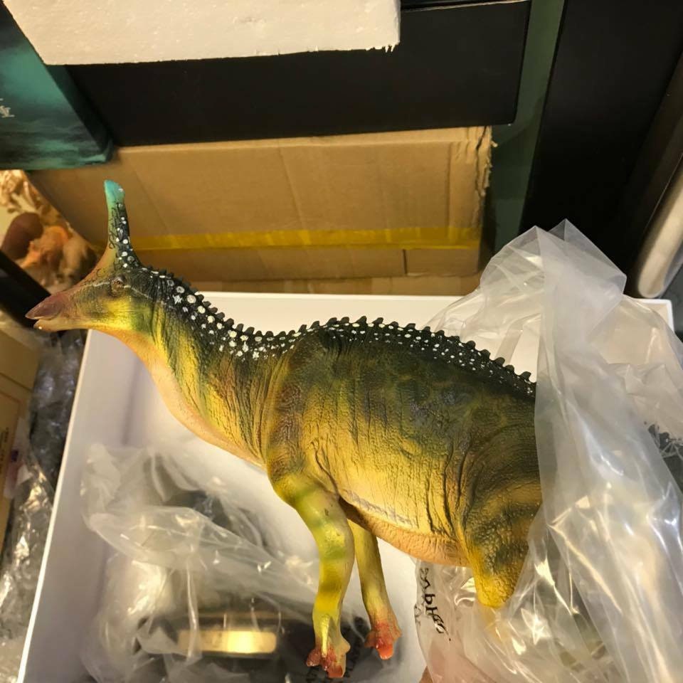 China Dinosaur Polyresin Model Figure PNSO Tsintaosaurus 1/35 Scale 200 Limited