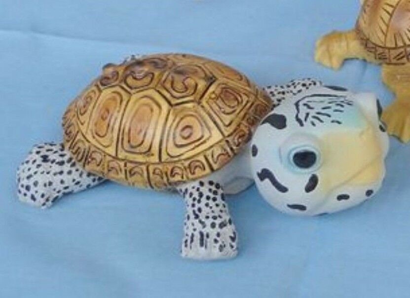 Super Q Diamondback terrapin turtle Tortoise Resin Model Figurine Figure 11cm