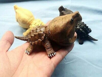 Alligator Snapping Turtle Tortoise Resin Model Figurine 12cm Color A