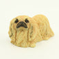 Solid Polyresin resin Pekingese Dog Figure Figurine