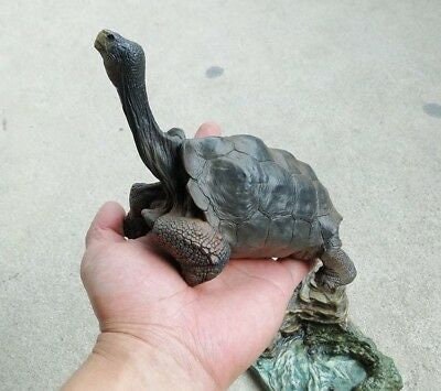 Galápagos Galapagos Giant Land Tortoise Lonesome George Resin Model Figurine