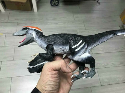 IVS Dinosaurs in the Wild Dakotaraptor Plastic Toy Model Action Figure Rare