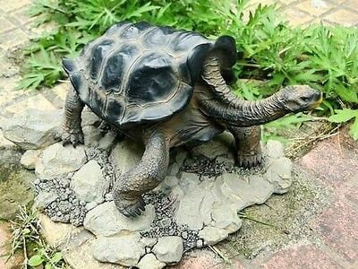 Galápagos Galapagos Giant Land Tortoise Turtle Resin Model Figurine 18cm