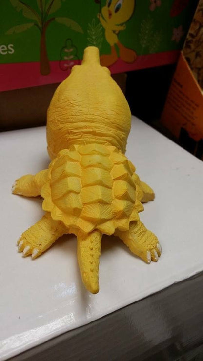 Albino Alligator Snapping Turtle Tortoise Resin Model Figurine 12cm