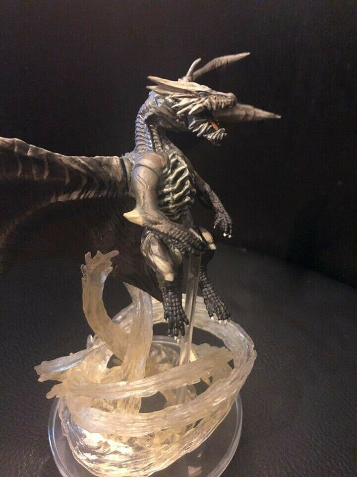 Retired Monster Hunter World Kushala Daora Steel Dragon PVC Figure Model RARE