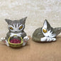 Japan Dayan Cat Kittie Gashapon mini PVC figurine figure model 2 pcs