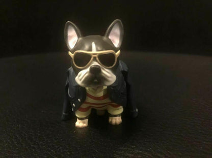 Only Wan Capsule Dog French Bulldog Lucas PVC Mini Figure Figurine Model