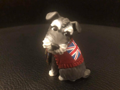 Only Wan Capsule Dog Schnauzer George PVC Mini Figure Figurine Model