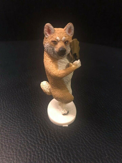 Asakuma Toshio Dancing Master Shiba Inu Dog PVC Figurine Figure Model