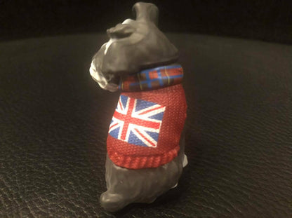 Only Wan Capsule Dog Schnauzer George PVC Mini Figure Figurine Model