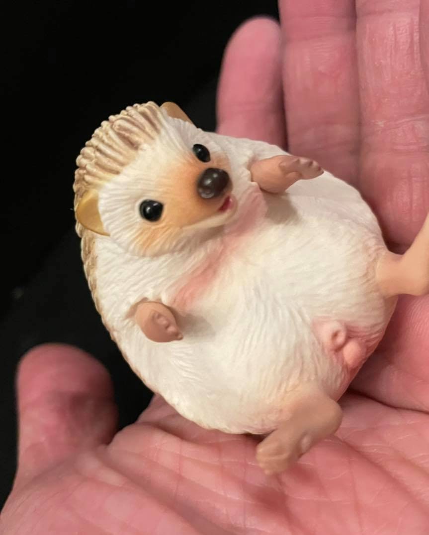 Japan Hedgehog animal Vinyl Soft PVC figure model