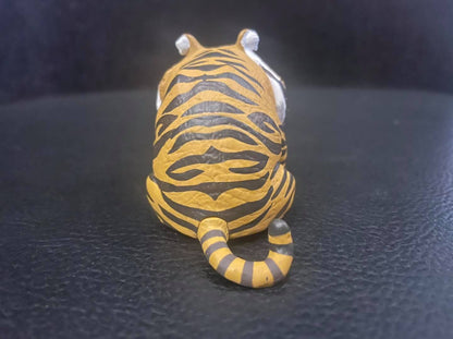 Taiwan Staring Tiger animal PVC mini Figurine Figure model